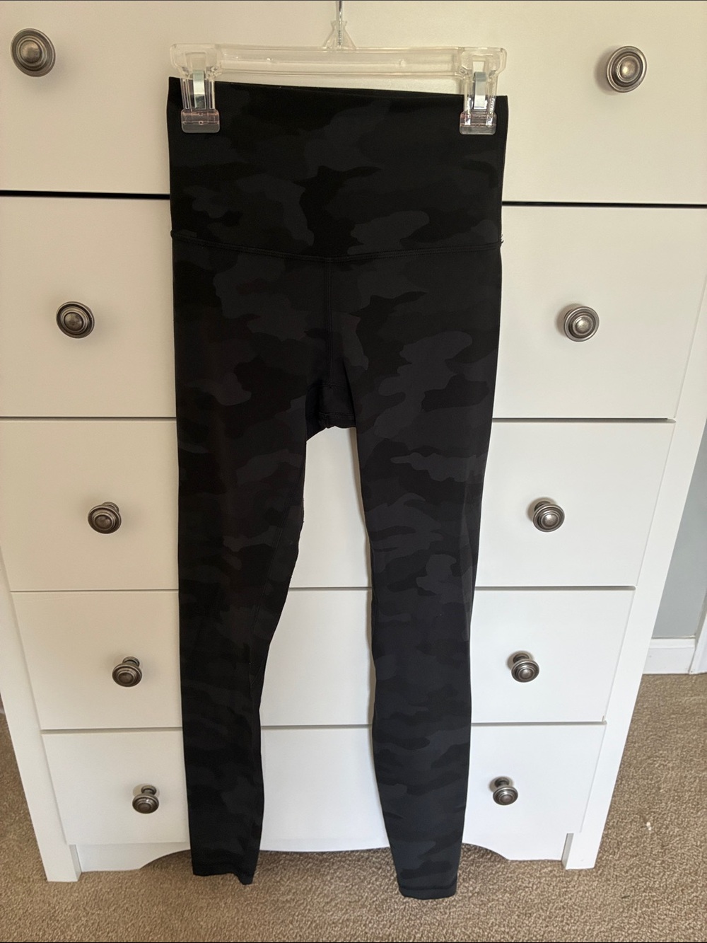 lululemon athletica Black Camo High-Rise Leggings